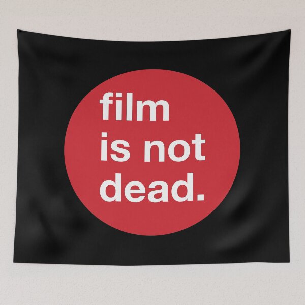Item preview, Film is not dead - circle - Red designed and sold by MOREDANKMEMES.