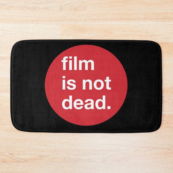 Item preview, Film is not dead - circle - Red designed and sold by MOREDANKMEMES.