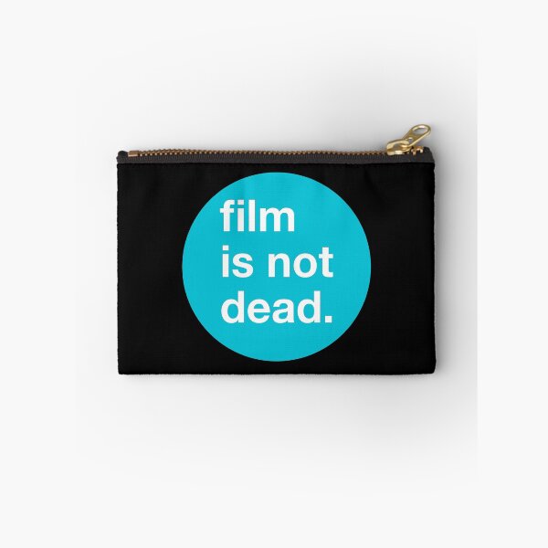 Item preview, Film is not dead - circle - Teal designed and sold by MOREDANKMEMES.