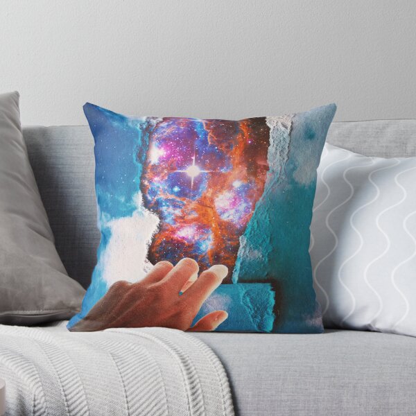 Uncovered Throw Pillow