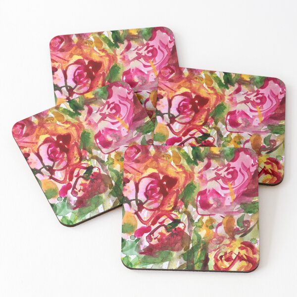 Item preview, “Love Roses Collection”  first addition. Hand painted impressions of Love. designed and sold by Angela Haig-Harrison.