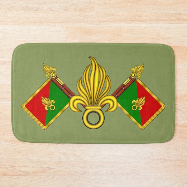 Item preview, French Foreign Legion - Fanion et grenades designed and sold by wordwidesymbols.