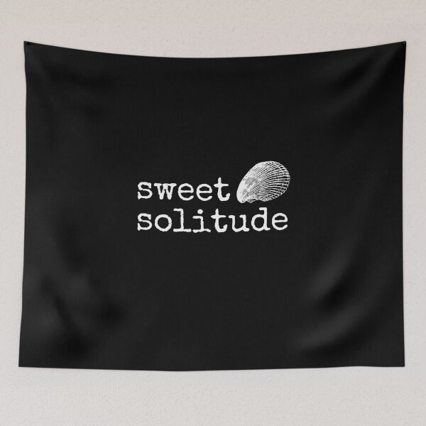 Item preview, Solitude Seashell Introvert Funny Happy Sarcastic Cute Awkward Antisocial Gift Idea designed and sold by EpsilonEridani.