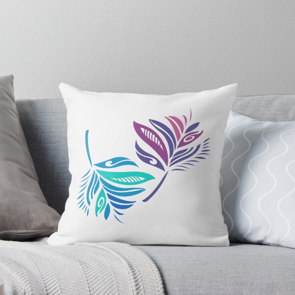 Item preview, stylized multicolored leaves designed and sold by CREATINERY.