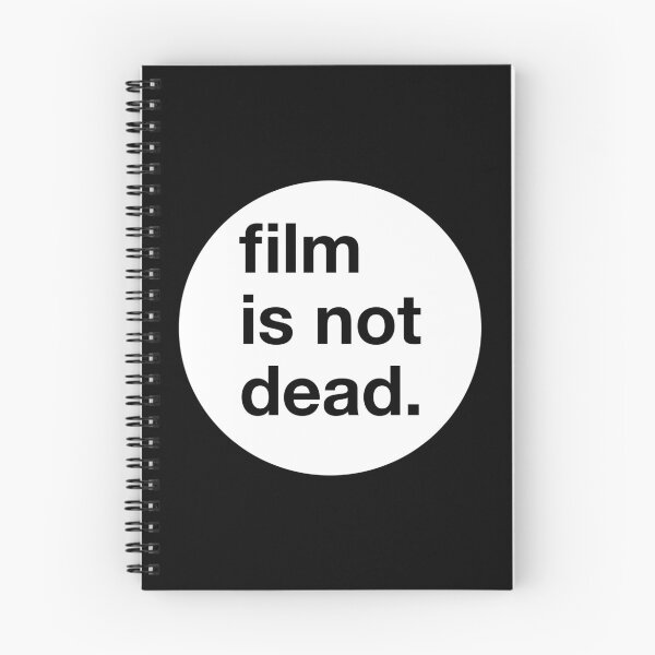 Item preview, Film is not dead - circle - White designed and sold by MOREDANKMEMES.