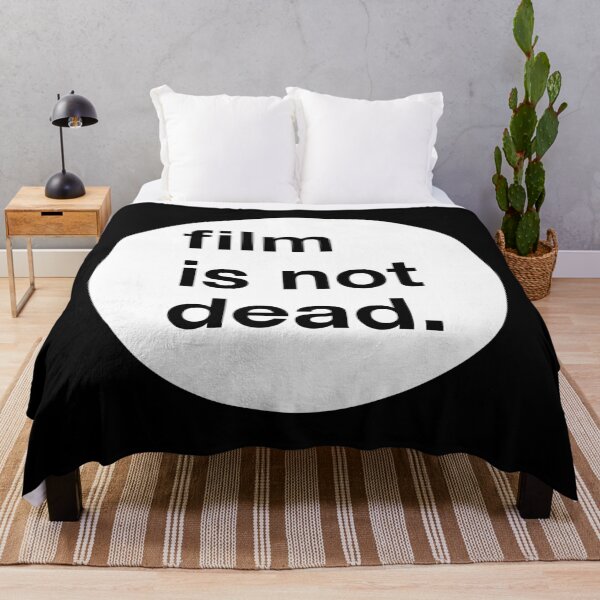 Item preview, Film is not dead - circle - White designed and sold by MOREDANKMEMES.