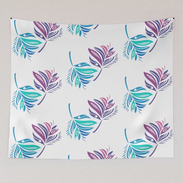 Item preview, stylized multicolored leaves designed and sold by CREATINERY.