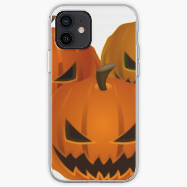 #halloween #pumpkin #orange #autumn #holiday #isolated #lantern #october #evil #face #white #jackolantern #horror #scary #jack #decoration #spooky #3d #vegetable #illustration  iPhone Soft Case