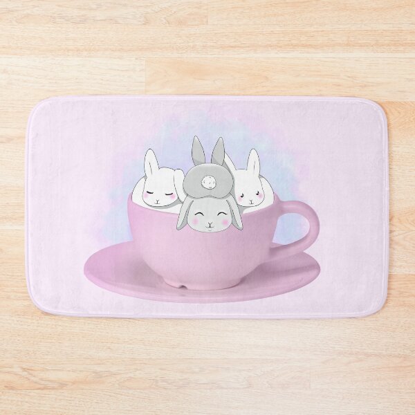 Item preview, Bunnies in the cup Conigli nella tazza designed and sold by Kawaii-doll.