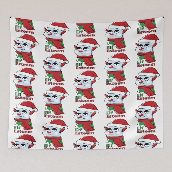 Item preview, Elf Esteem  - Funny  Christmas and New Year Gift Ideas designed and sold by ASClothDesign.