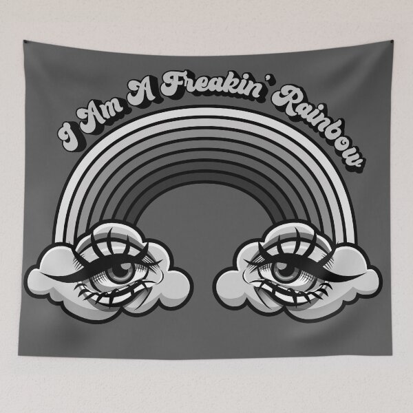 Item preview, I'm a freakin' rainbow designed and sold by nadster.