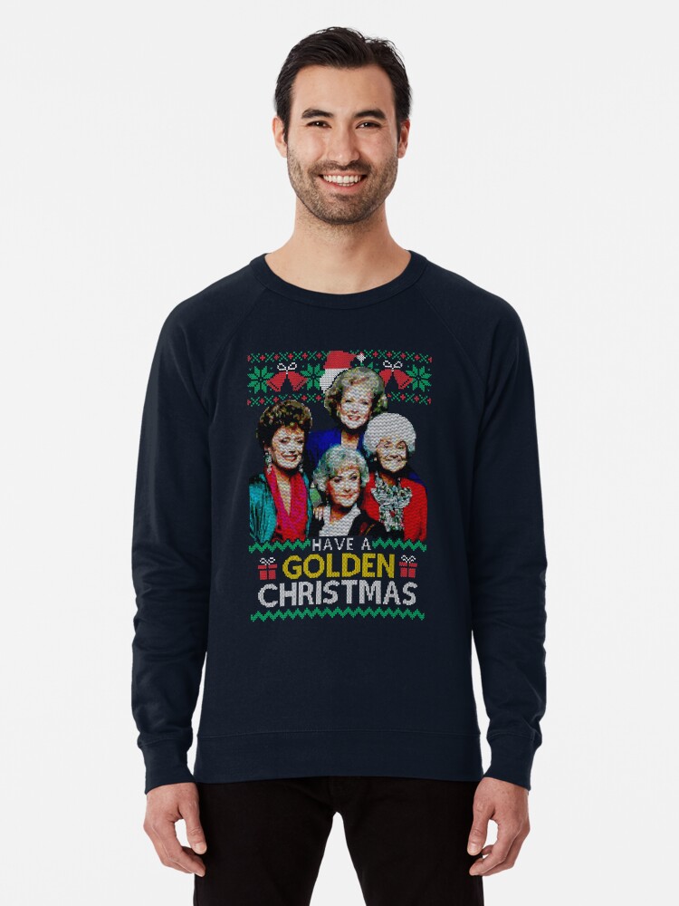 Thumbnail 1 von 5, Leichter Pullover, Golden Christmas designt und verkauft von Retro-Freak.