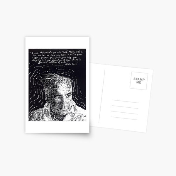 "Wilhelm Reich"- 2010 Postcard