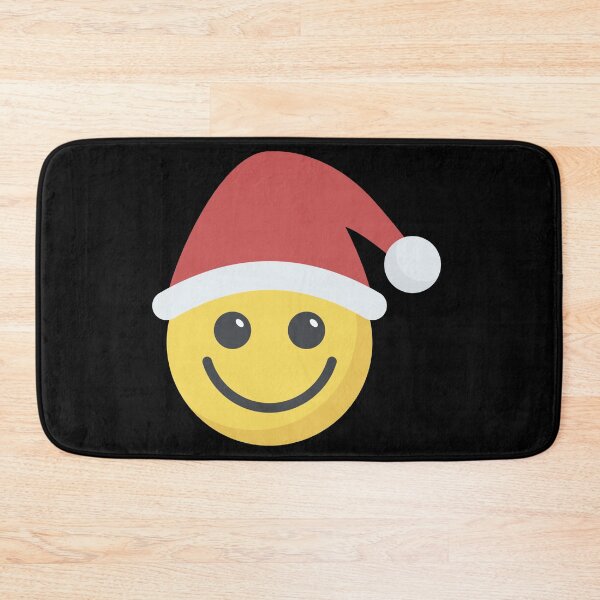 Artikelvorschau, Motivational Inspirational and Positive quote - Emoji santa typography text art by Word Fandom - wordfandom entworfen und verkauft von Kerry Pritchard.