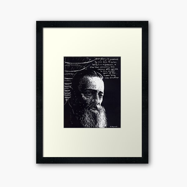 "Viktor Schauberger"- 2010 Framed Art Print