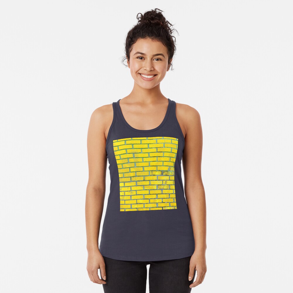 Yellow bricks Racerback Tank Top