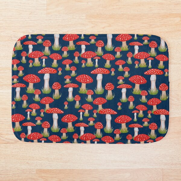 Item preview, red mushrooms and red toadstools  designed and sold by MagentaRose.