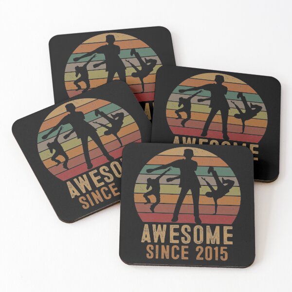 Item preview, Floss Awesome Since 2015 Shirt 4 Year Old Gift 4th Birthday designed and sold by Nikolaienko Artem.