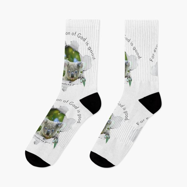 Item preview, 3D Koala 1Timothy 4:4 Gods creation designed and sold by TheKingdomAttic.