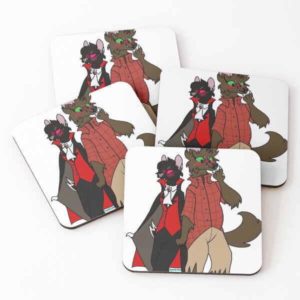 Item preview, Vampire and Werewolf Girlfriends  designed and sold by Aquatic-Batt.