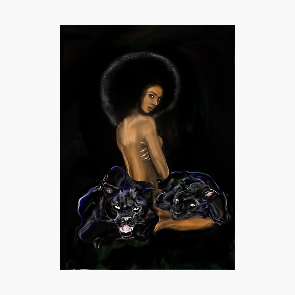 SOUL SISTA BLACK VELVET ! Photographic Print
