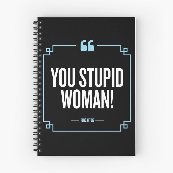 Item preview, Allo Allo - You Stupid Woman! - René Artois designed and sold by roskopp.