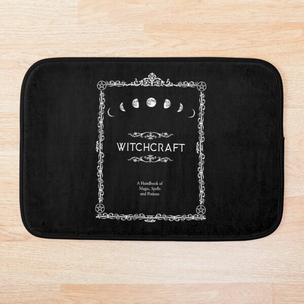 Witchcraft A Handbook of Magic Spells and Potions Bath Mat