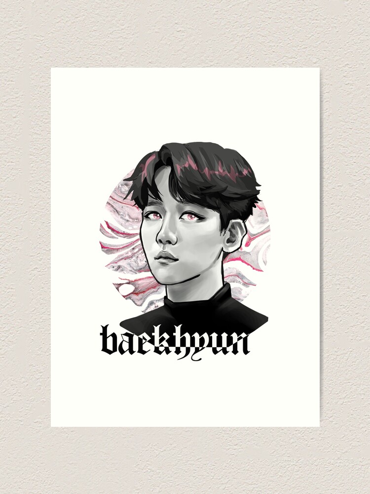 Vista alternativa de Lámina artística Baekhyun electric kiss