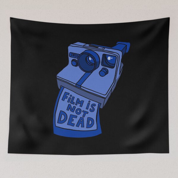 Item preview, Film is not dead - Instant Camera - Blue designed and sold by MOREDANKMEMES.