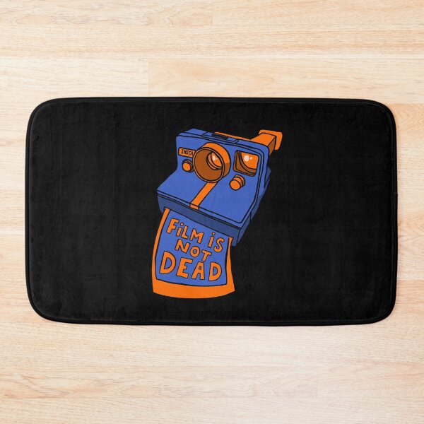 Item preview, Film is not dead - Instant Camera - Blue & Orange designed and sold by MOREDANKMEMES.