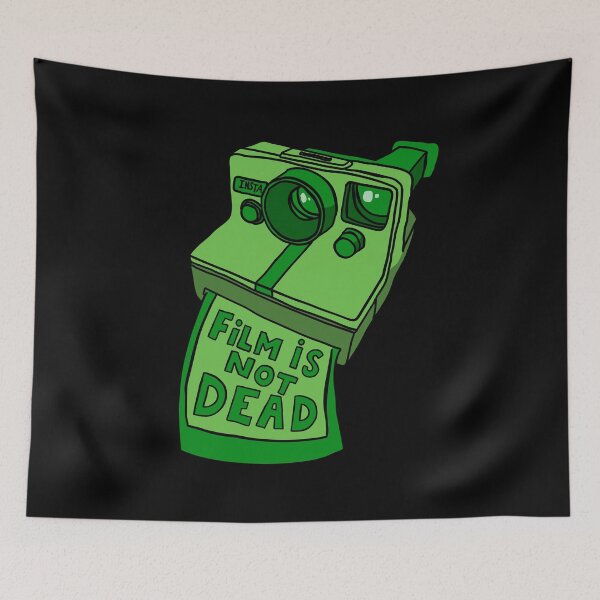 Item preview, Film is not dead - Instant Camera - Green designed and sold by MOREDANKMEMES.