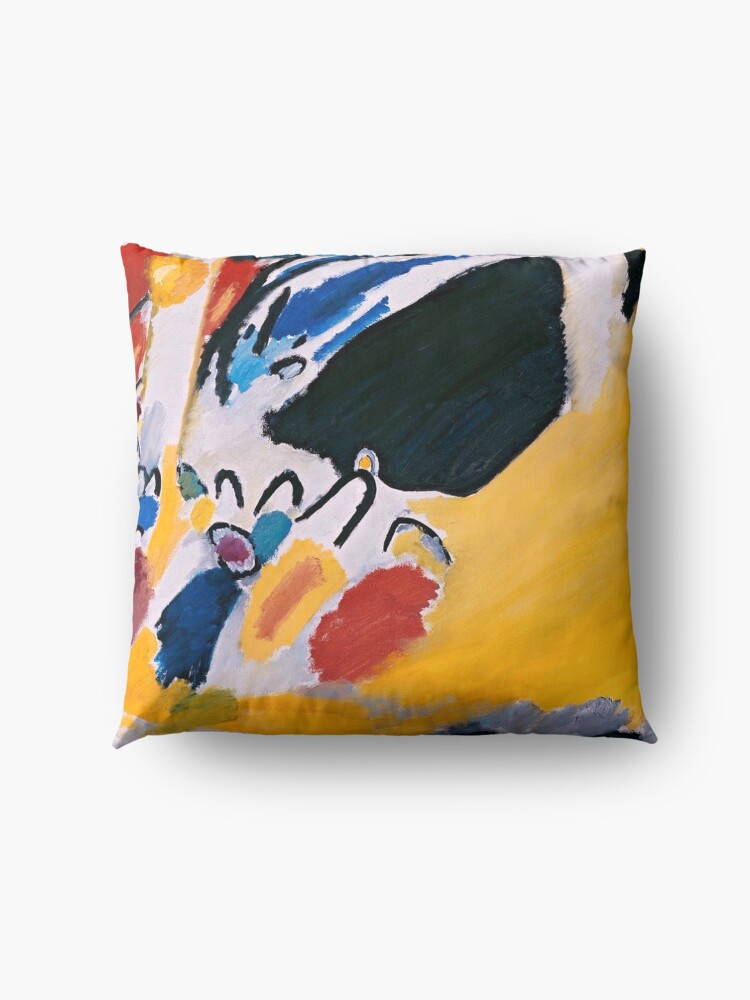 Alternate view of Impression III (Concert), 1911 Wassily Kandinsky Floor Pillow