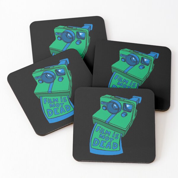 Item preview, Film is not dead - Instant Camera - Green & Blue designed and sold by MOREDANKMEMES.