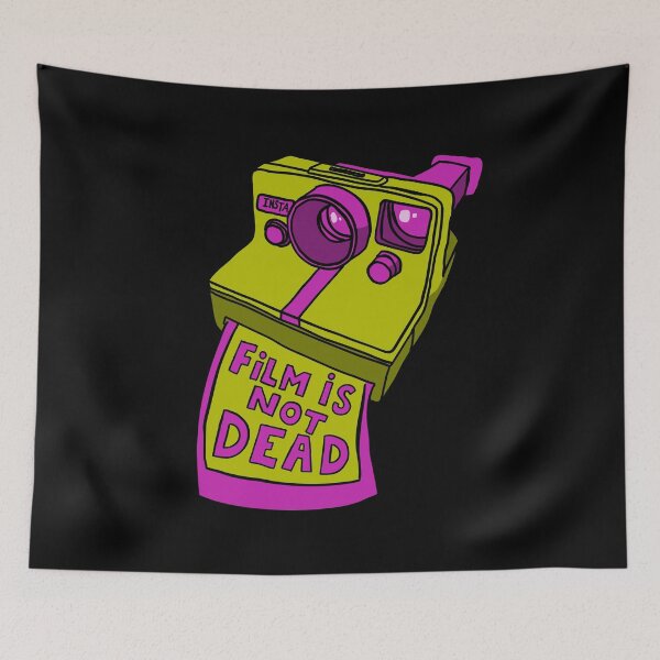 Item preview, Film is not dead - Instant Camera - Green & Purple designed and sold by MOREDANKMEMES.