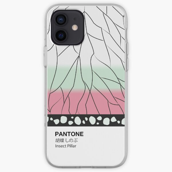 PANTONE Case Demon Slayer Shinobu Kocho Insect Pillar iPhone Soft Case