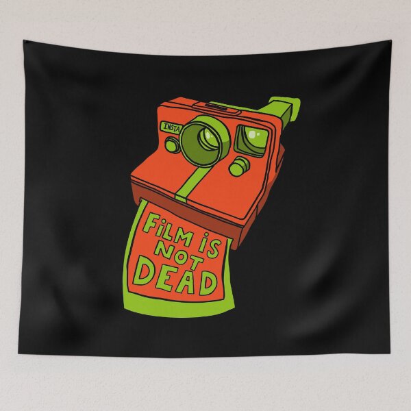 Item preview, Film is not dead - Instant Camera - Orange & Green designed and sold by MOREDANKMEMES.