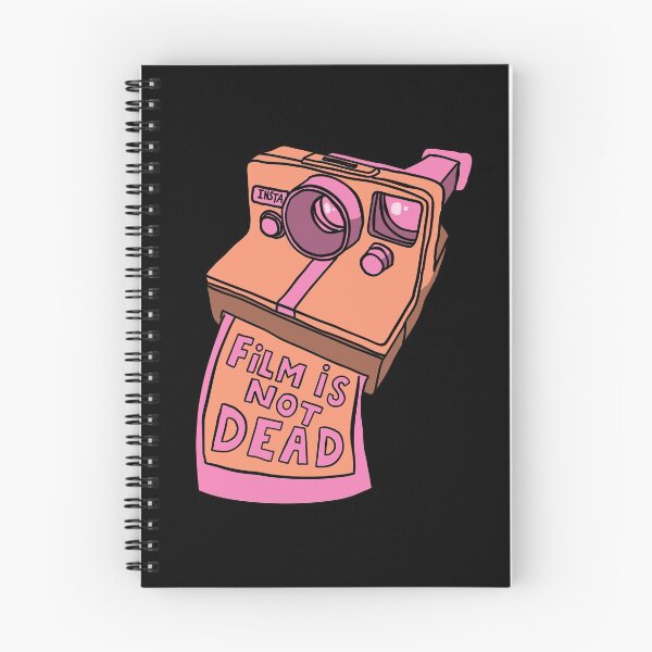 Item preview, Film is not dead - Instant Camera - Peach & Pink designed and sold by MOREDANKMEMES.