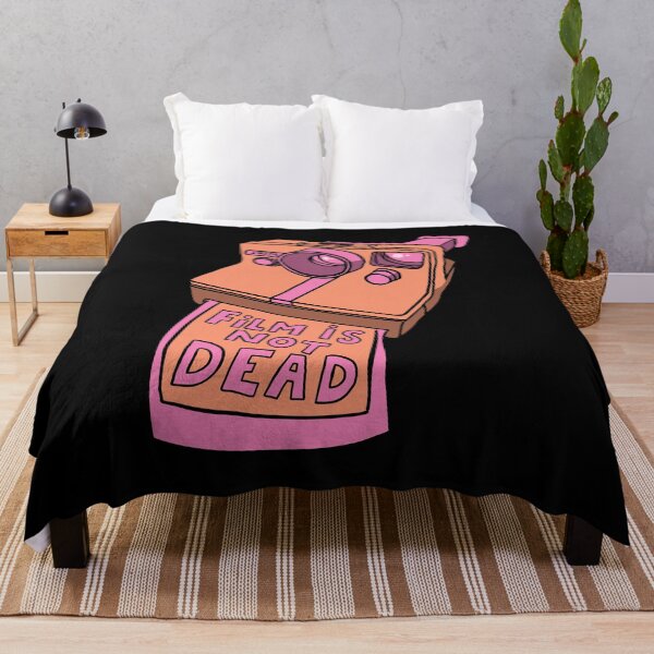 Item preview, Film is not dead - Instant Camera - Peach & Pink designed and sold by MOREDANKMEMES.