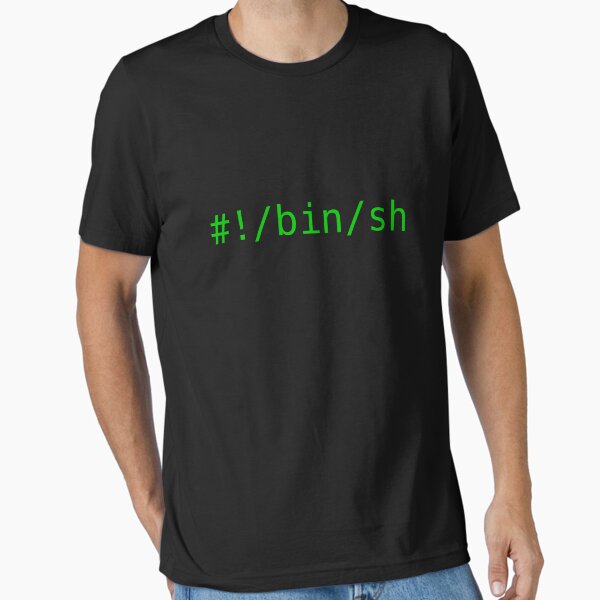 Item preview, #!/bin/sh - Green Text Design  designed and sold by noodledesigns.