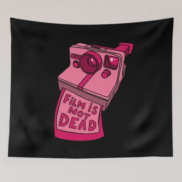 Item preview, Film is not dead - Instant Camera - Pink designed and sold by MOREDANKMEMES.