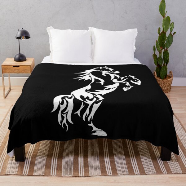 Item preview, Elegant horse stallion mare frieze dear gift designed and sold by Weilichesmag.