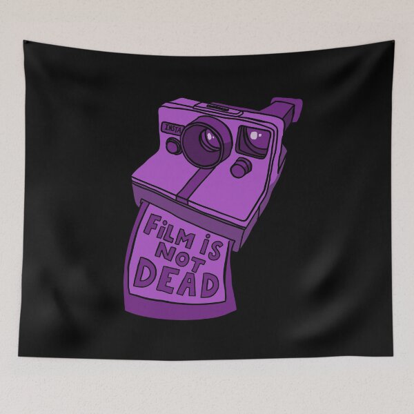 Item preview, Film is not dead - Instant Camera - Purple designed and sold by MOREDANKMEMES.