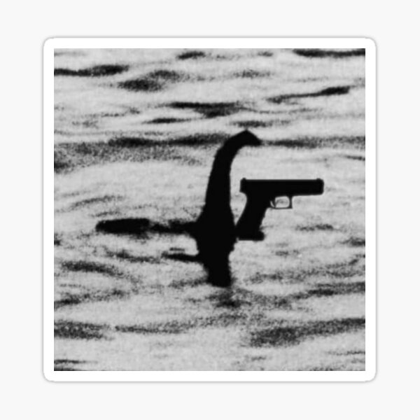 GLOCK NESS MONSTER Sticker