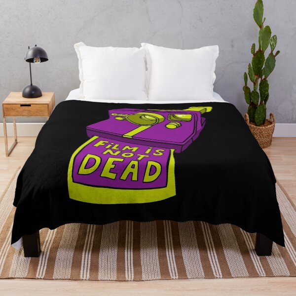 Item preview, Film is not dead - Instant Camera - Purple & Green designed and sold by MOREDANKMEMES.