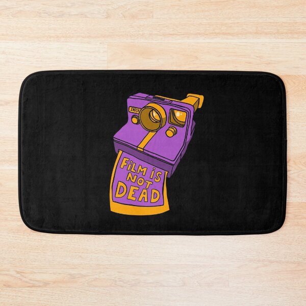 Item preview, Film is not dead - Instant Camera - Purple & Yellow designed and sold by MOREDANKMEMES.