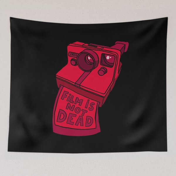 Item preview, Film is not dead - Instant Camera - Red designed and sold by MOREDANKMEMES.