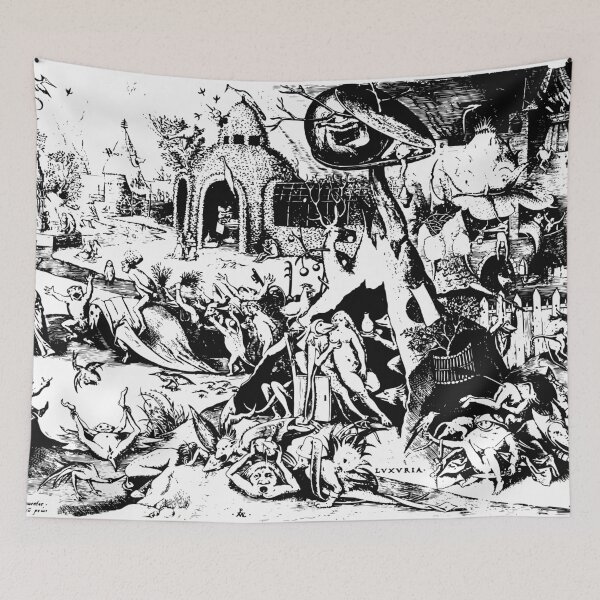 Item preview, Seven Deadly Sins - Lust - Pieter Bruegel the Elder designed and sold by elforzi.