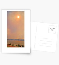 Champion Lakes Bushfire Postcards