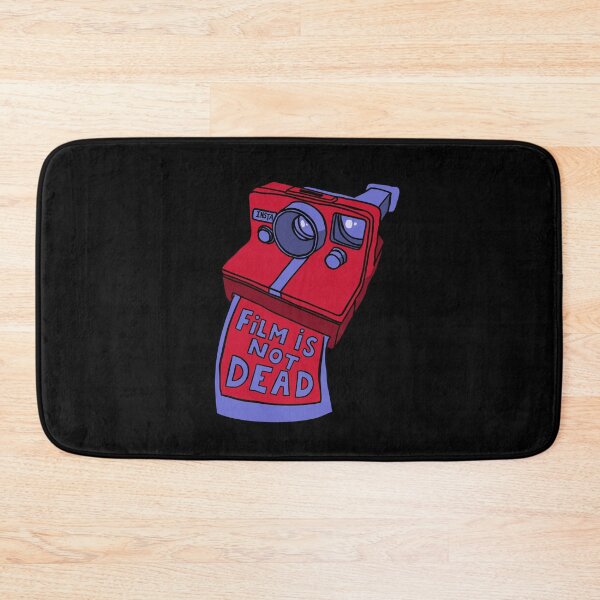 Item preview, Film is not dead - Instant Camera - Red & Blue designed and sold by MOREDANKMEMES.