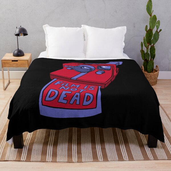 Item preview, Film is not dead - Instant Camera - Red & Blue designed and sold by MOREDANKMEMES.
